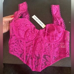 For Love And Lemons Sammie Corset Top